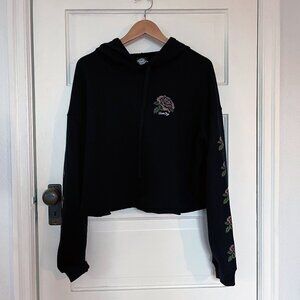 Santa Cruz Skateboards Oversized Crop Hoodie, L